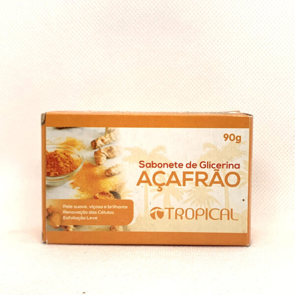 SABONETE DE AÇAFRÃO