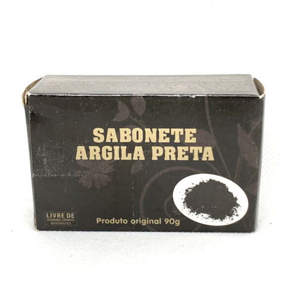 SABONETE ARGILA PRETA