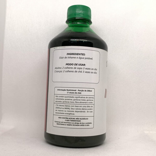 ELIXIR DE INHAME 500ML - Imagem 2