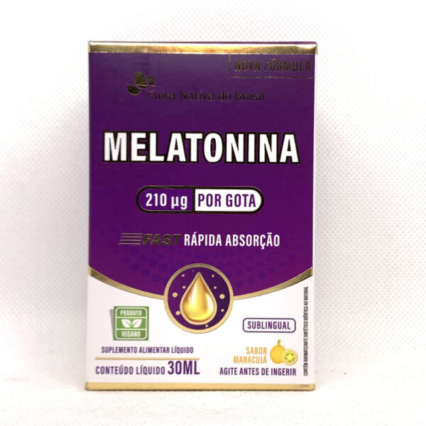 MELATONINA SUBLINGUAL SABOR MARACUJÁ