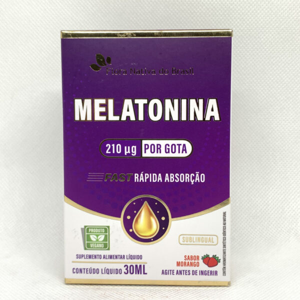 MELATONIA SUBLINGUAL SABOR MORANGO
