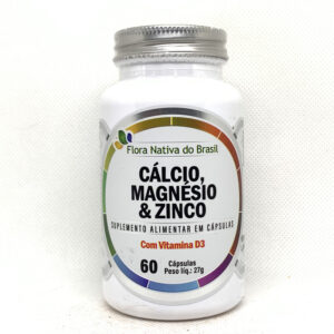 CÁLCIO, MAGNÉSIO & ZINCO