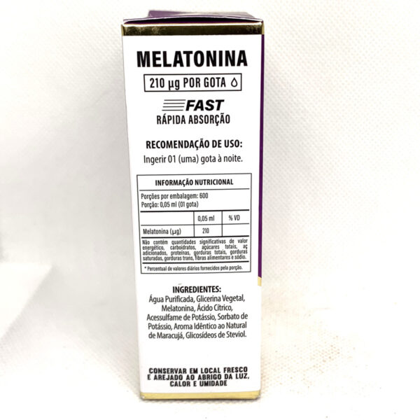 MELATONINA SUBLINGUAL SABOR LARANJA - Imagem 3
