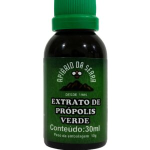 Extrato de própolis verde
