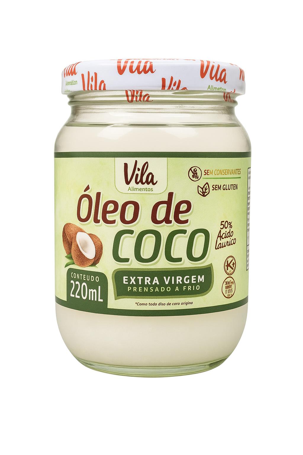Óleo de coco extra virgem