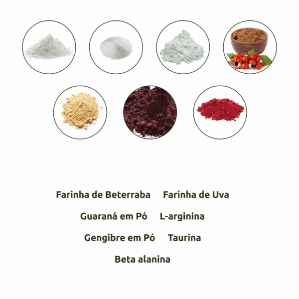 Kit Pré-Treino Natural Turbo 350g