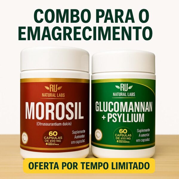 morosil, glucomanan, psyllium, emagrecimento