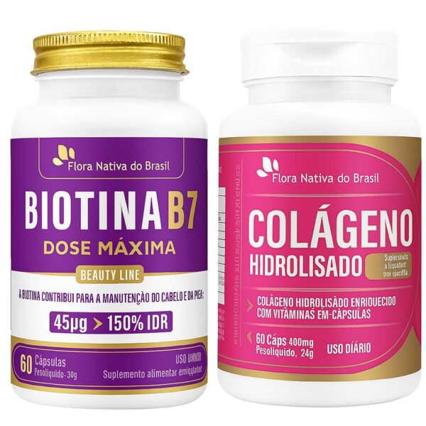 BIOTINA COM COLÁGENO HIDROLISADO