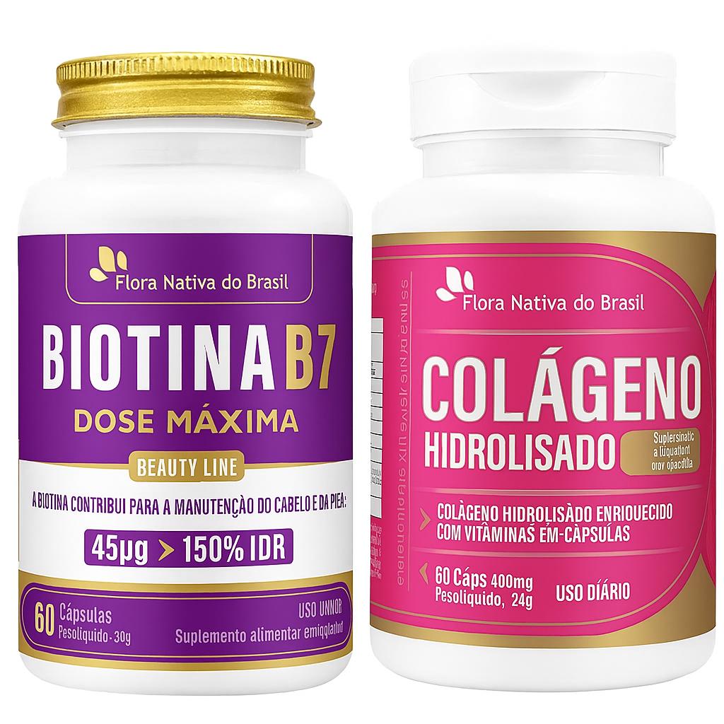 BIOTINA COM COLÁGENO HIDROLISADO